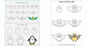 steps for drawing animals